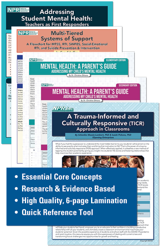 Mental Health Laminated Guide Set